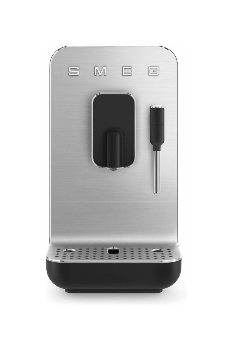 Smeg Selection BCC12BLMEU Macchina da caffè automatica con lancia vapore - nero opaco