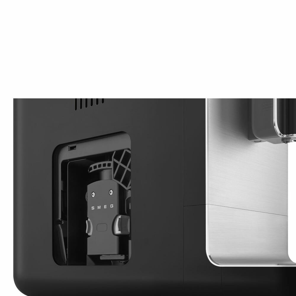 Smeg Selection BCC12BLMEU Macchina da caffè automatica con lancia vapore - nero opaco