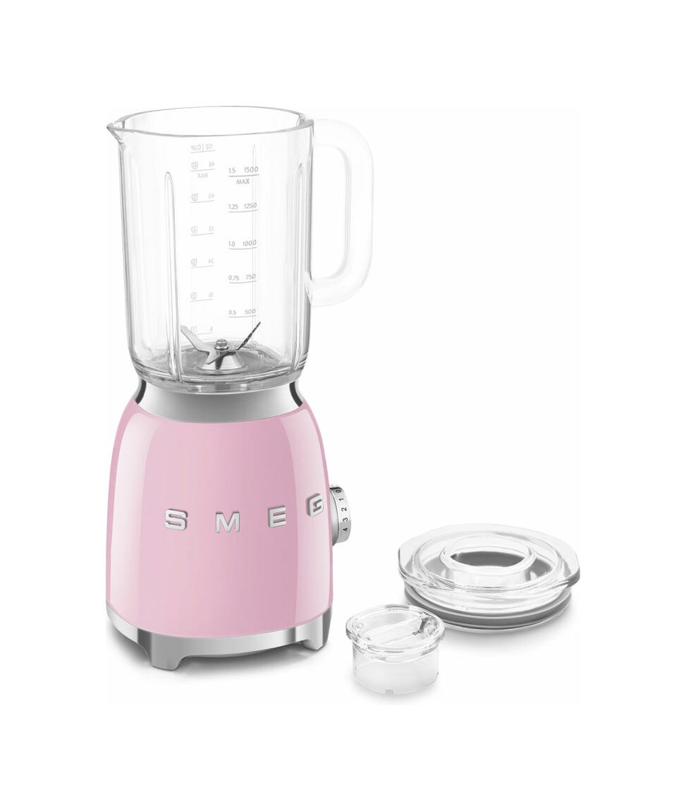 Smeg Selection BLF03PKEU 50'S Style Frullatore da tavolo - rosa lucido