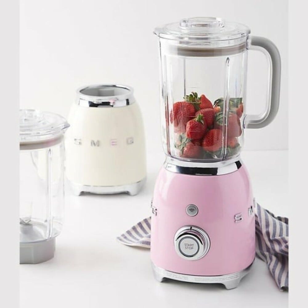 Smeg Selection BLF03PKEU 50'S Style Frullatore da tavolo - rosa lucido