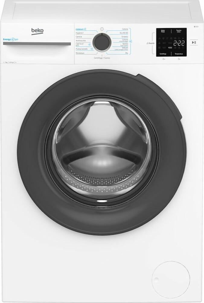 Beko BMWU3721A b300 Lavatrice cm. 60 - capacità 7 kg - bianco