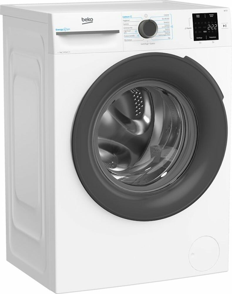 Beko BMWU3721A b300 Lavatrice cm. 60 - capacità 7 kg - bianco