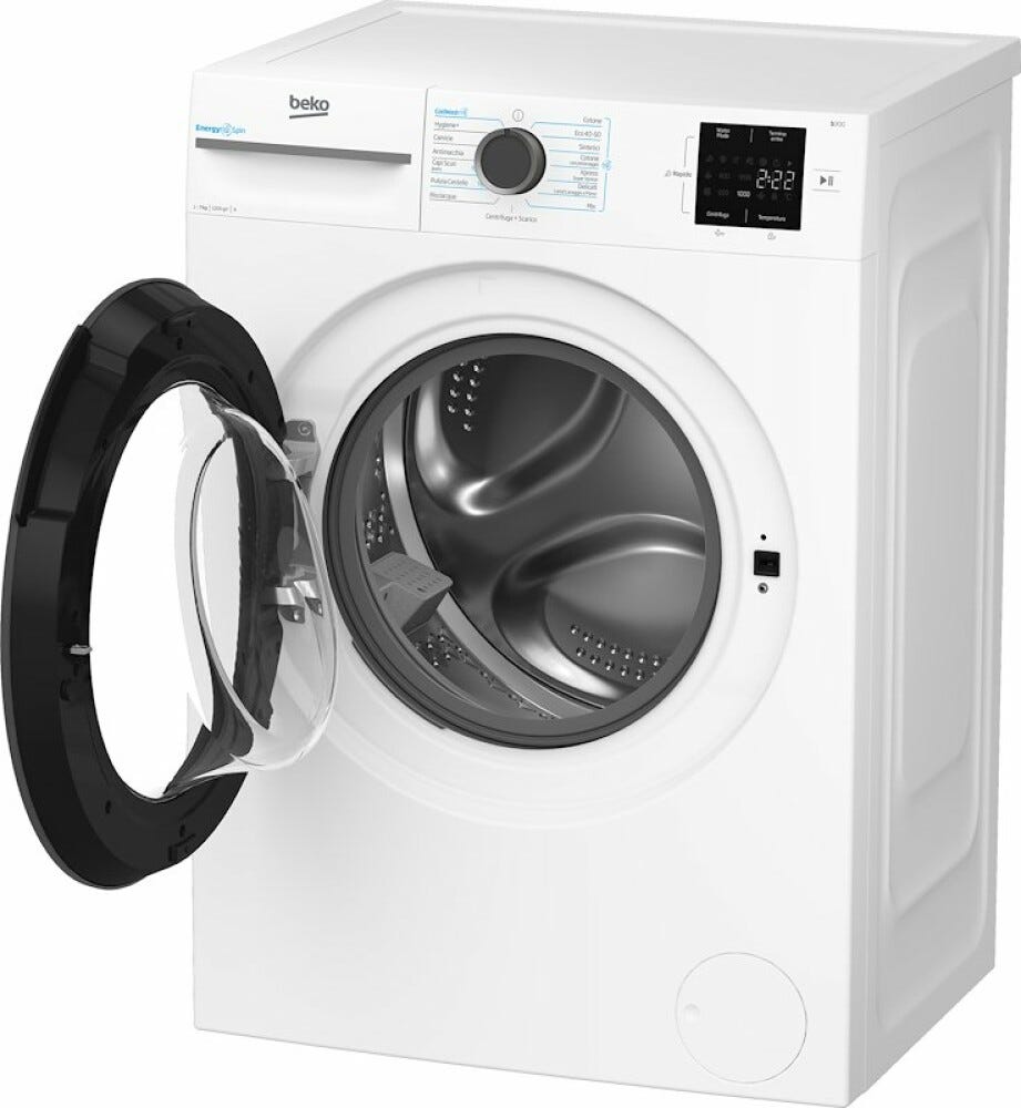 Beko BMWU3721A b300 Lavatrice cm. 60 - capacità 7 kg - bianco