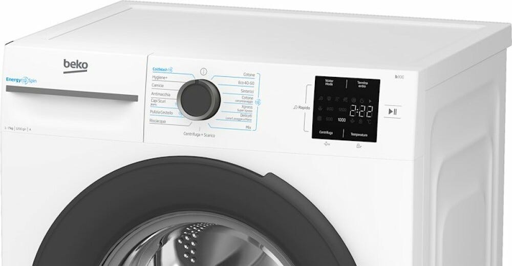 Beko BMWU3721A b300 Lavatrice cm. 60 - capacità 7 kg - bianco