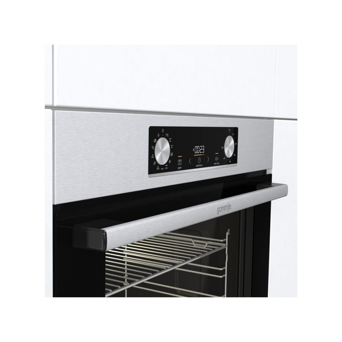 Gorenje BO6737E02X Forno elettrico cm. 60 - inox/nero