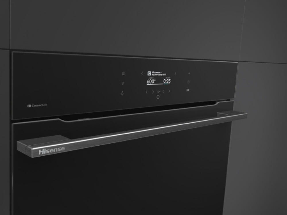 Hisense BIM406A8B Forno combinato microonde da incasso cm. 60 h. 46 - nero
