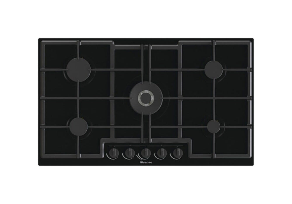 Hisense GED973B Piano cottura a gas cm. 88 - vetro nero