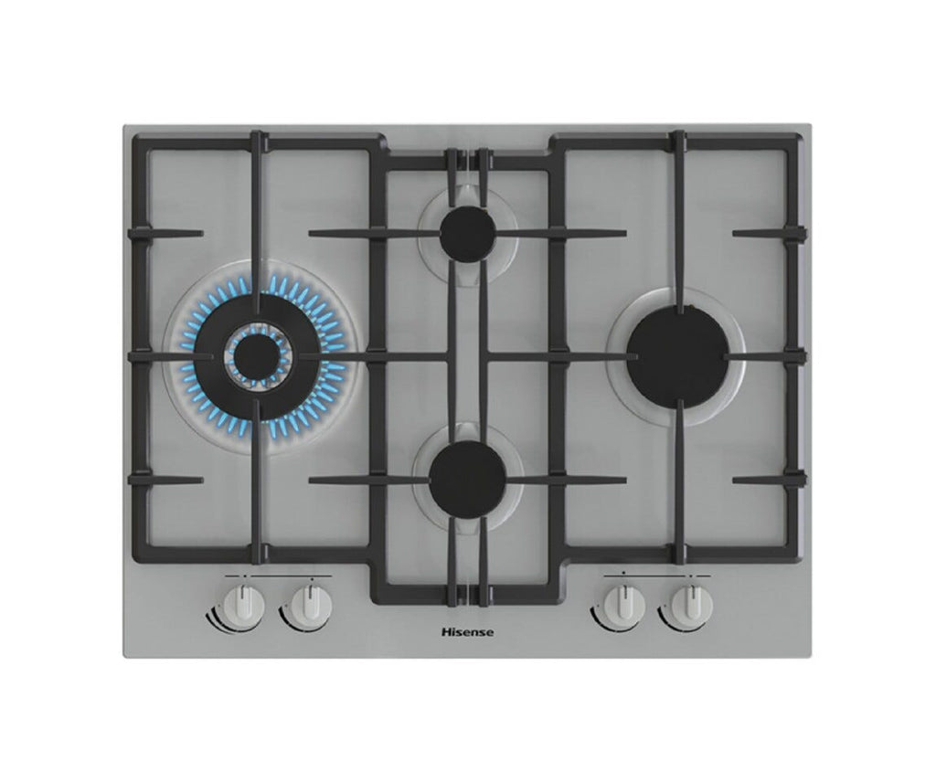 Hisense GMED663X Piano cottura a gas cm. 67 - inox
