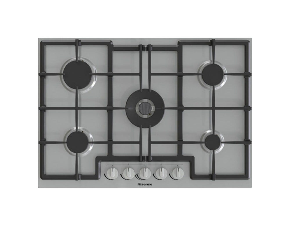 Hisense GMED773X Piano cottura a gas cm. 74 - inox