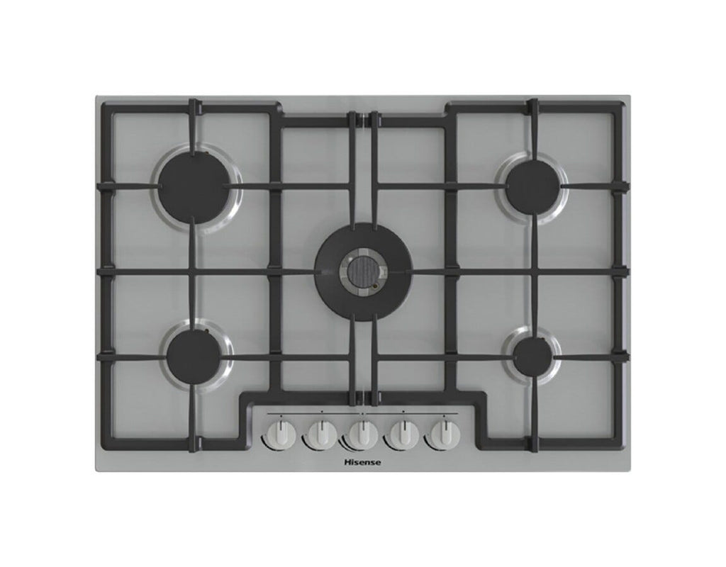 Hisense GMED773X Piano cottura a gas cm. 74 - inox
