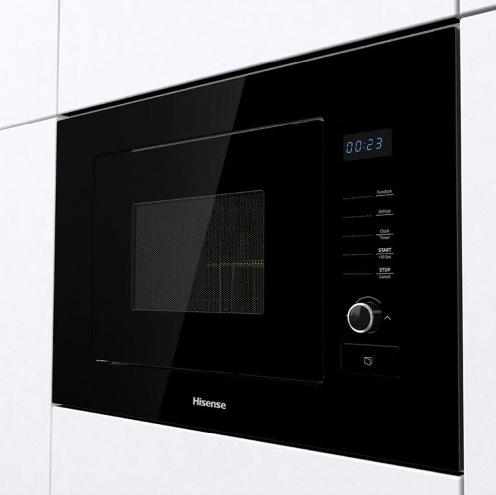 Hisense HB20MOBX5G Forno a microonde con grill ad incasso cm. 60 h. 39 - nero