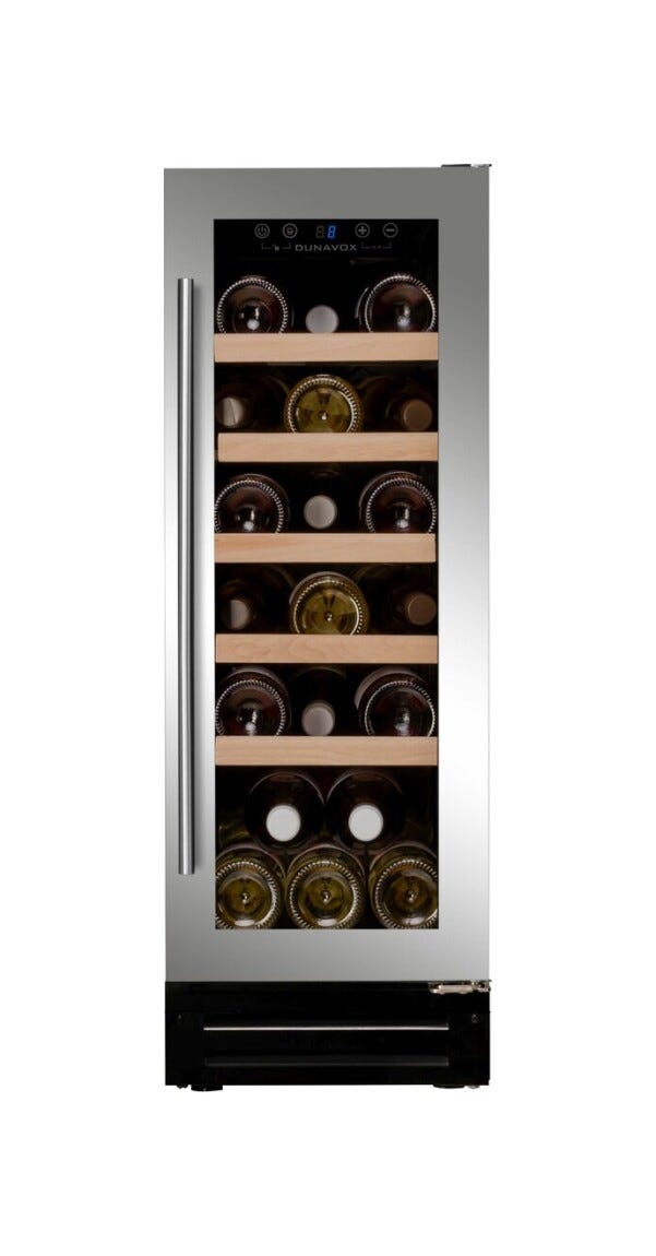 Dunavox DAUF-19.58SS Flow-19 Cantina vini cm. 30 - 19 bottiglie - inox