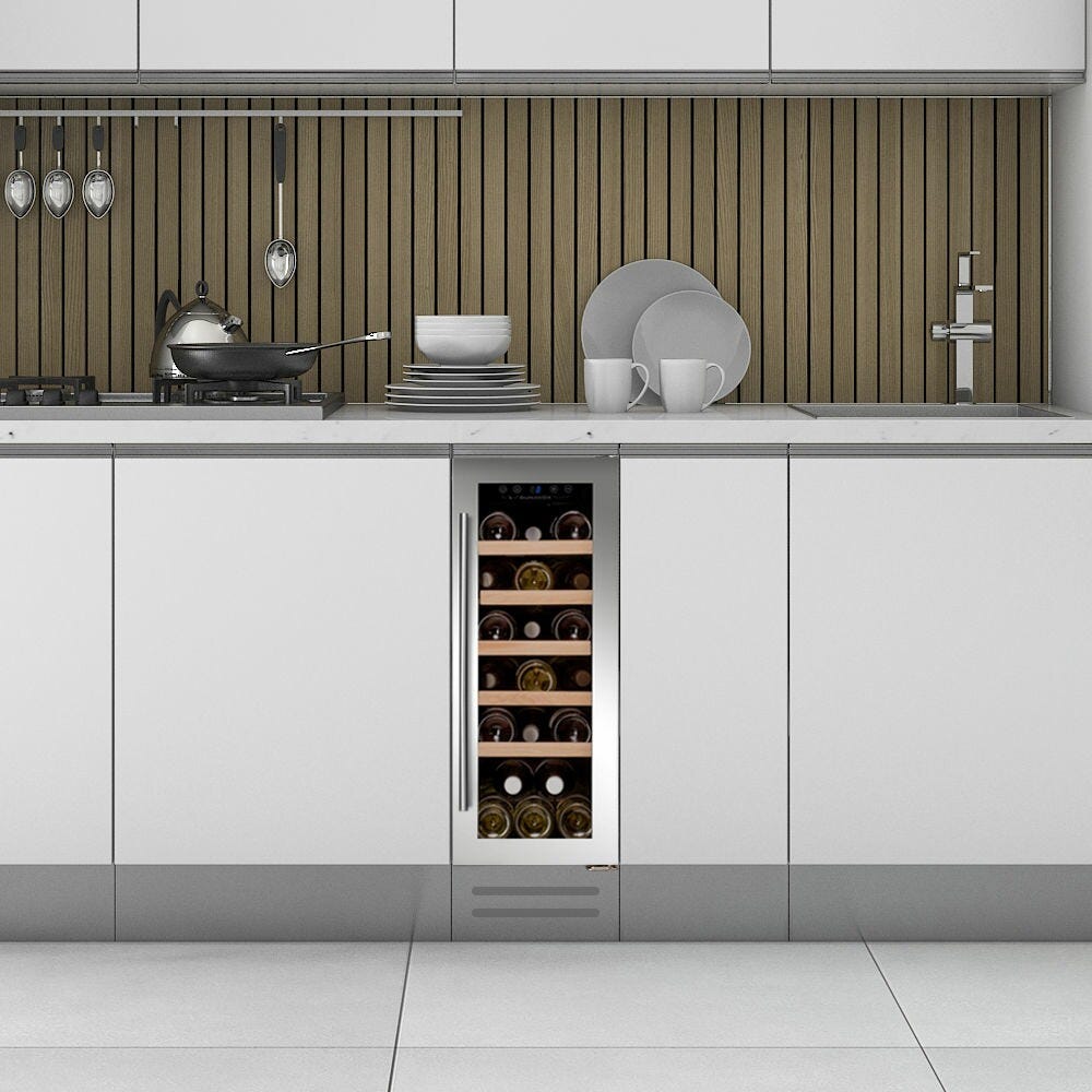 Dunavox DAUF-19.58SS Flow-19 Cantina vini cm. 30 - 19 bottiglie - inox