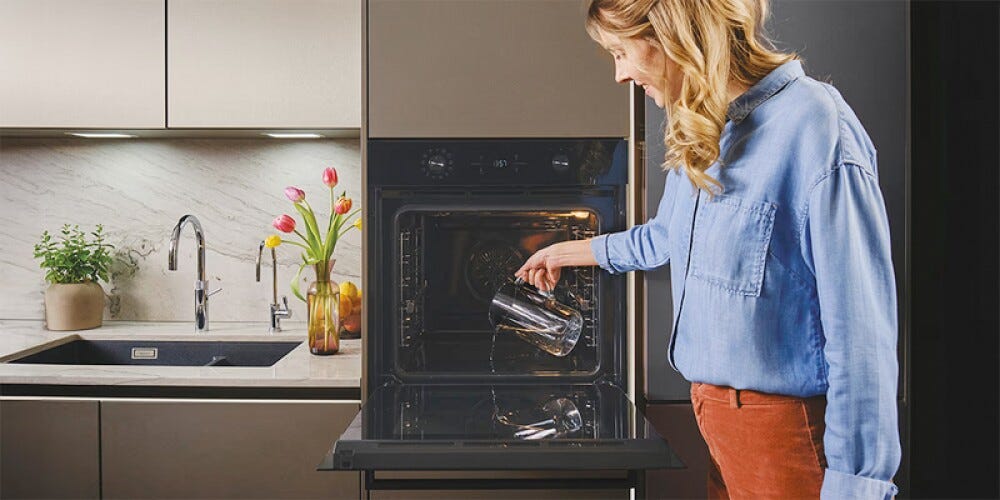 Candy CA6 N5B3EYTX Bake 800 Forno combinato a vapore cm. 60 - inox