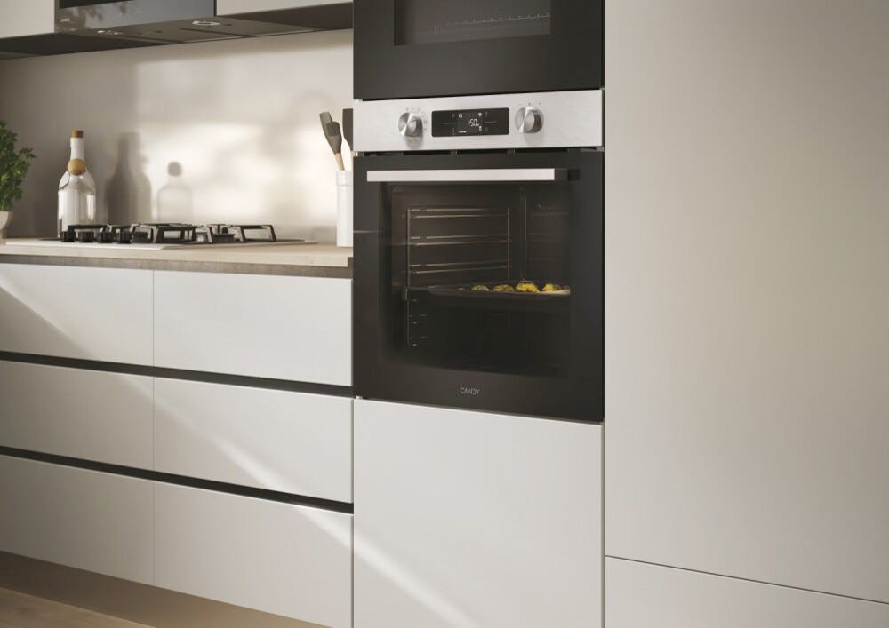 Candy CA6 N5B3EYTX Bake 800 Forno combinato a vapore cm. 60 - inox
