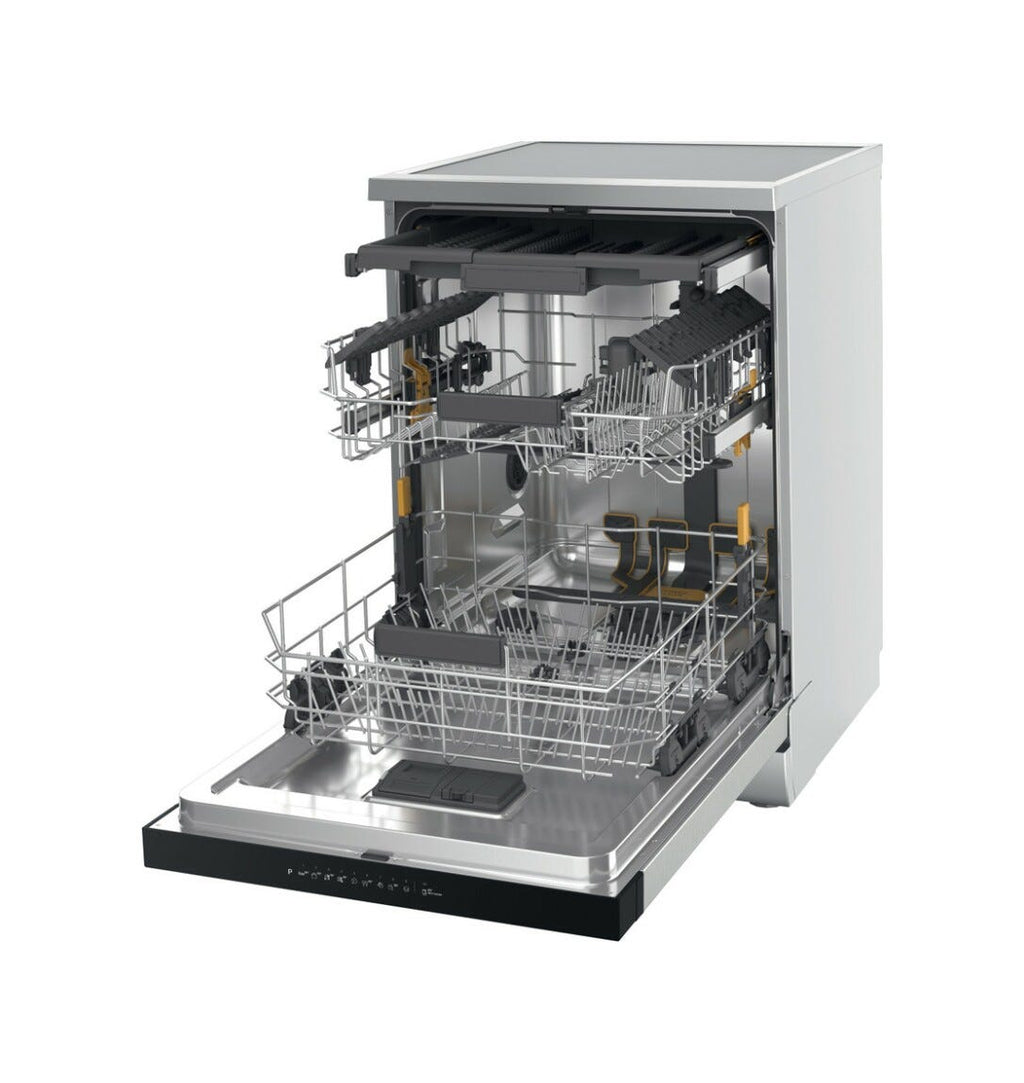 Whirlpool W7F HP33 X Lavastoviglie a libera installazione cm. 60 - 15 coperti - inox