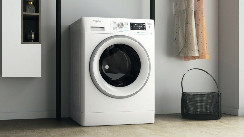 Whirlpool FFWDB 976258 SV EE Lavasciuga cm. 60 - lavaggio 9 kg - asciugatura 7 kg - bianco
