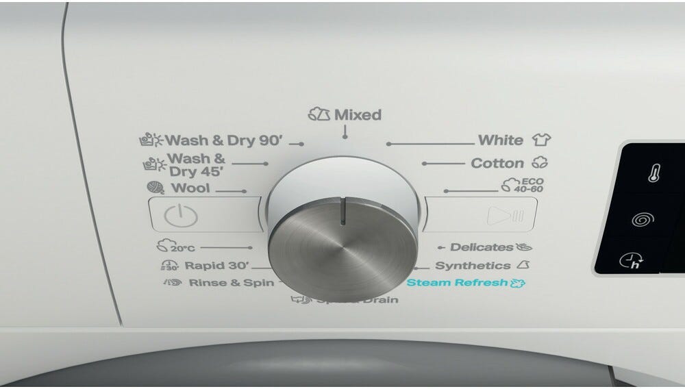 Whirlpool FFWDB 976258 SV EE Lavasciuga cm. 60 - lavaggio 9 kg - asciugatura 7 kg - bianco
