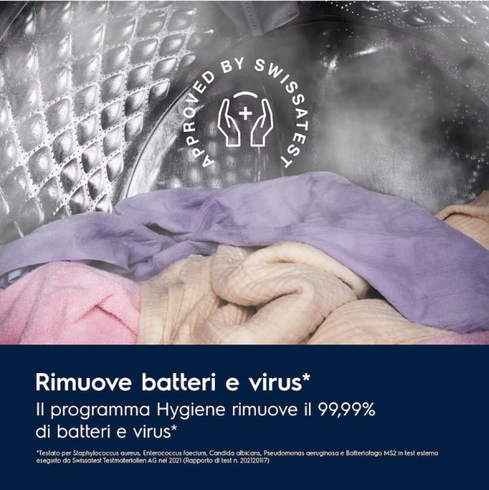 Electrolux EW6F39GQ serie 600 SensiCare Lavatrice cm. 60 - capacità 9 kg - bianco