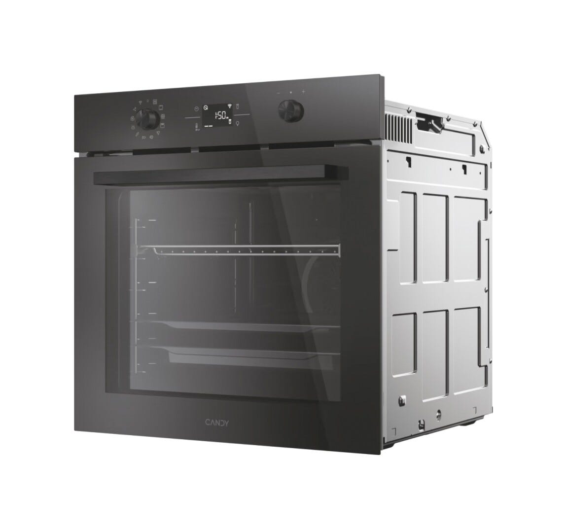 Candy CA6 NP5B3YTB Bake 800 Forno multifunzione - pirolitico cm. 60 - nero