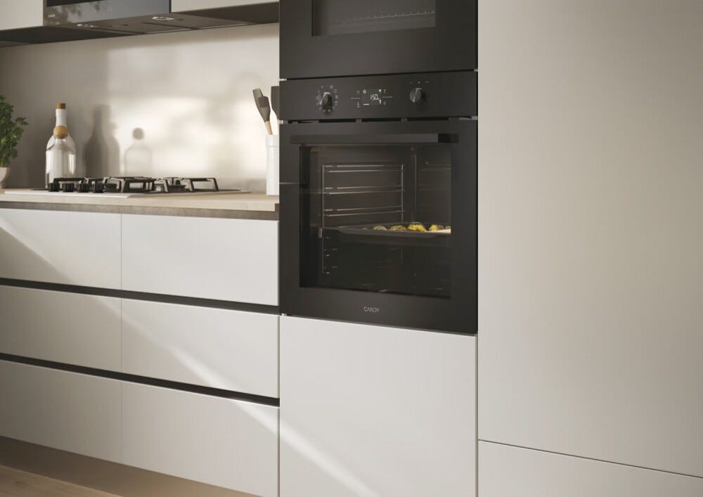 Candy CA6 NP5B3YTB Bake 800 Forno multifunzione - pirolitico cm. 60 - nero