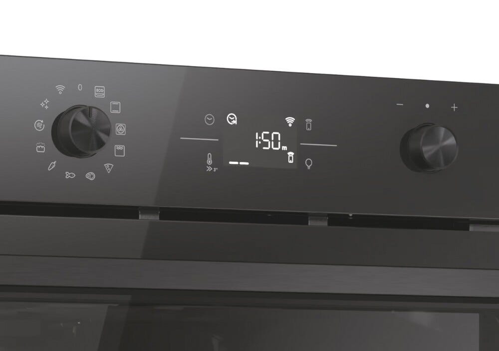 Candy CA6 NP5B3YTB Bake 800 Forno multifunzione - pirolitico cm. 60 - nero