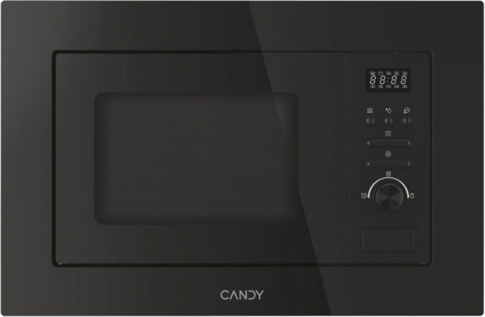 Candy CA20FMW7NB Wave 600 Forno a microonde da incasso cm. 60 h. 38 - nero