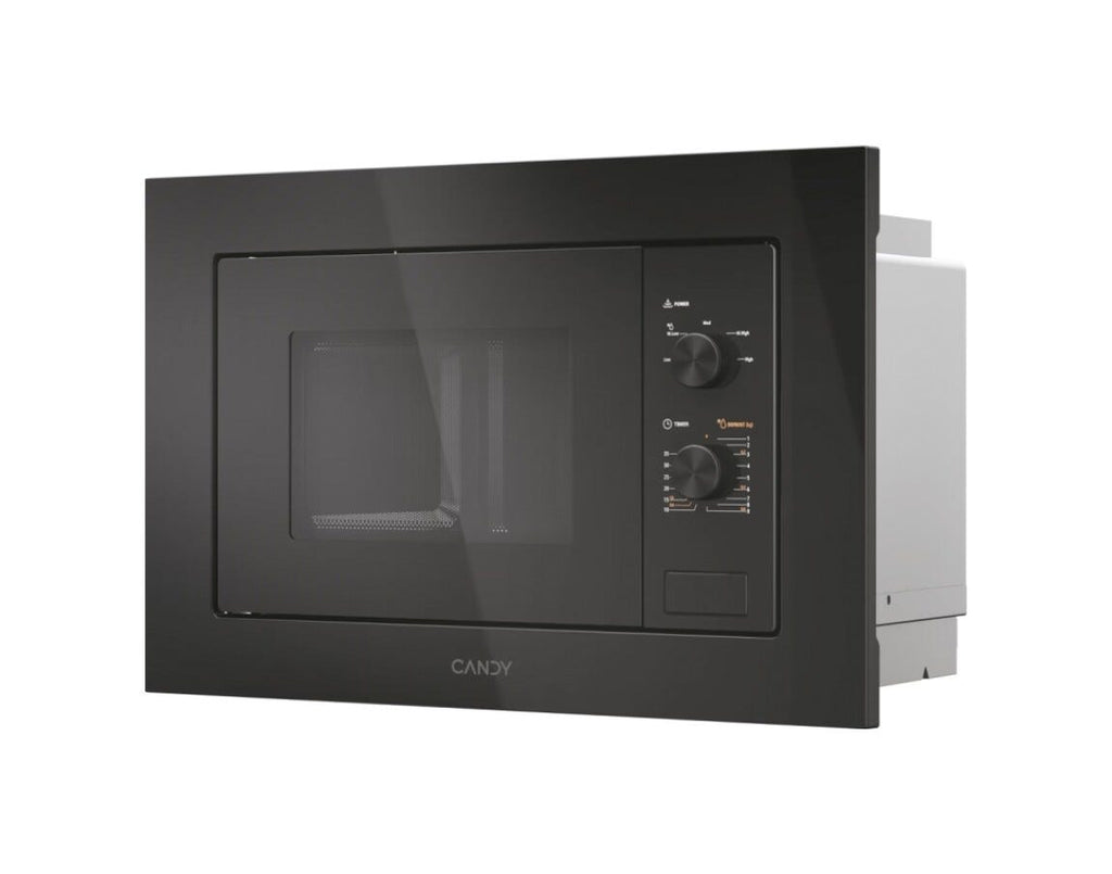 Candy CA38FMW8NB Wave 600 Full Black Framed Forno a microonde da incasso cm. 60 cm. 38 - nero