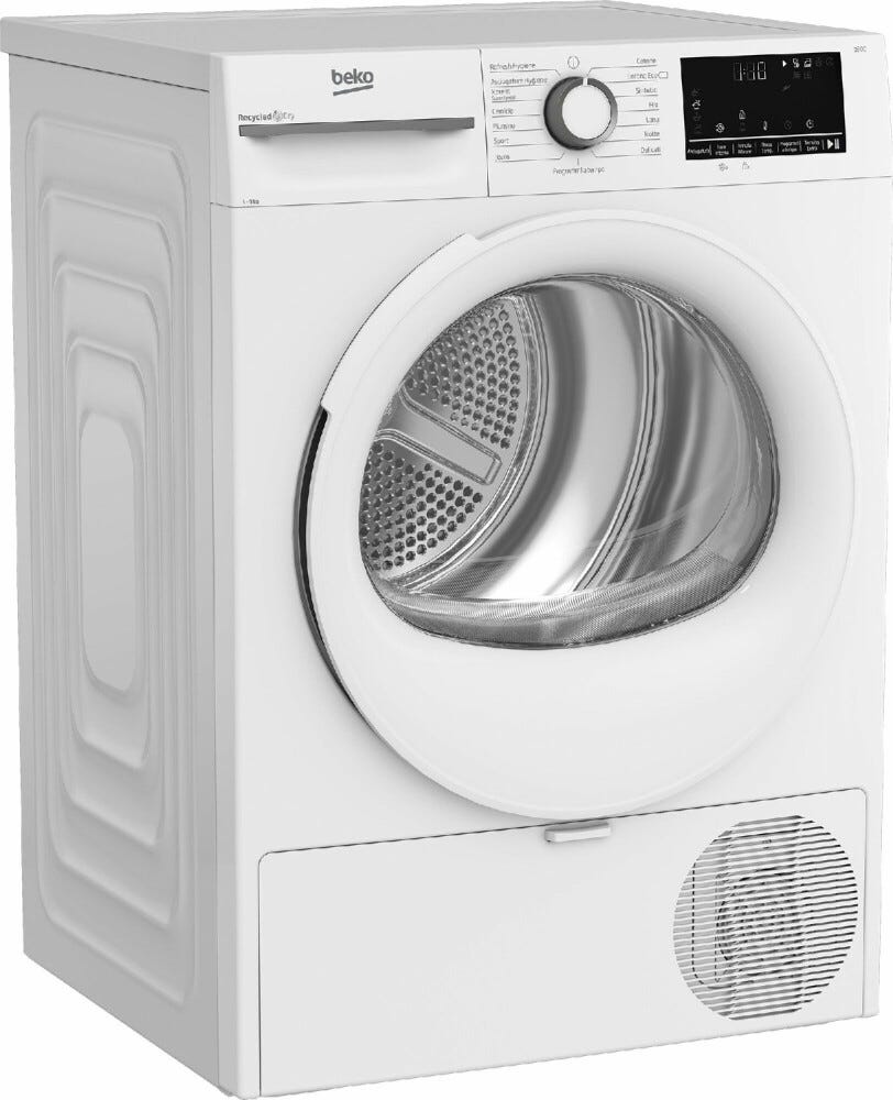 Beko BMT491WI b300 Asciugatrice cm. 60 - capacità 9 kg - bianco