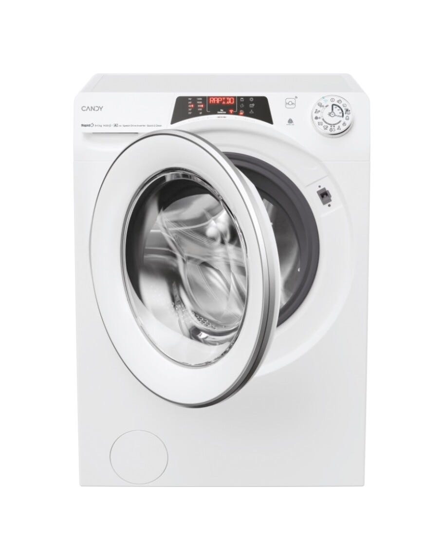 Candy ROW 4856DWMS7-S RapidÓ Lavasciuga cm. 60 - lavaggio 8 kg - asciugatura 5 kg - bianco