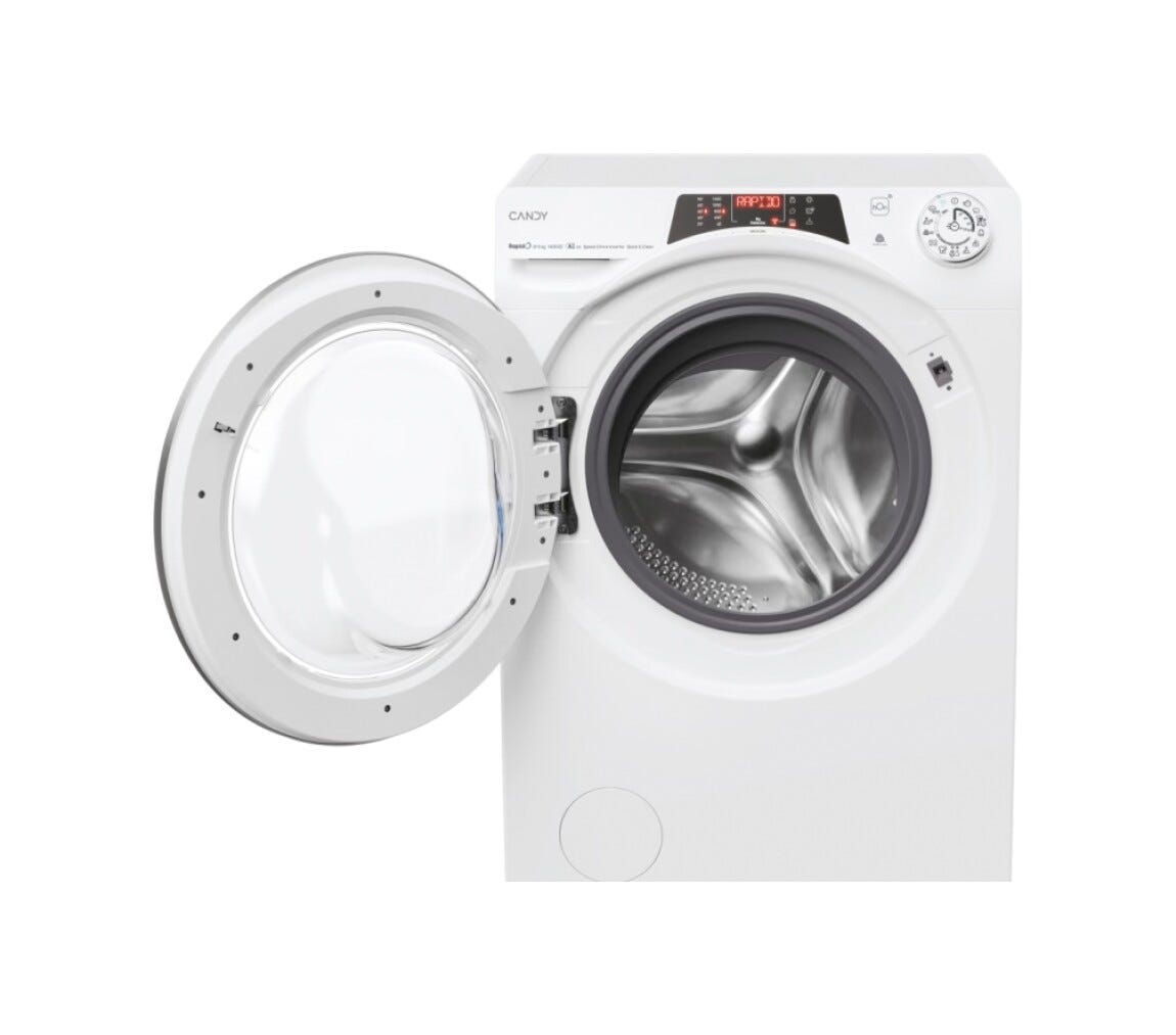 Candy ROW 4856DWMS7-S RapidÓ Lavasciuga cm. 60 - lavaggio 8 kg - asciugatura 5 kg - bianco