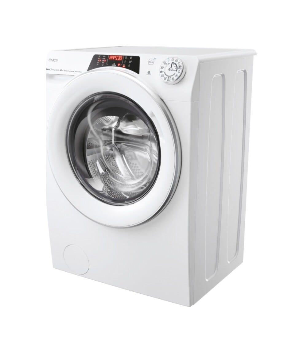 Candy ROW 4856DWMS7-S RapidÓ Lavasciuga cm. 60 - lavaggio 8 kg - asciugatura 5 kg - bianco