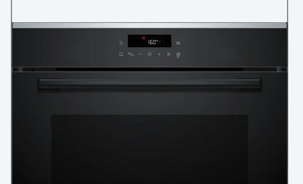 Bosch HQA272BB3 Serie 4 Forno a vapore pirolitico cm 59 - nero