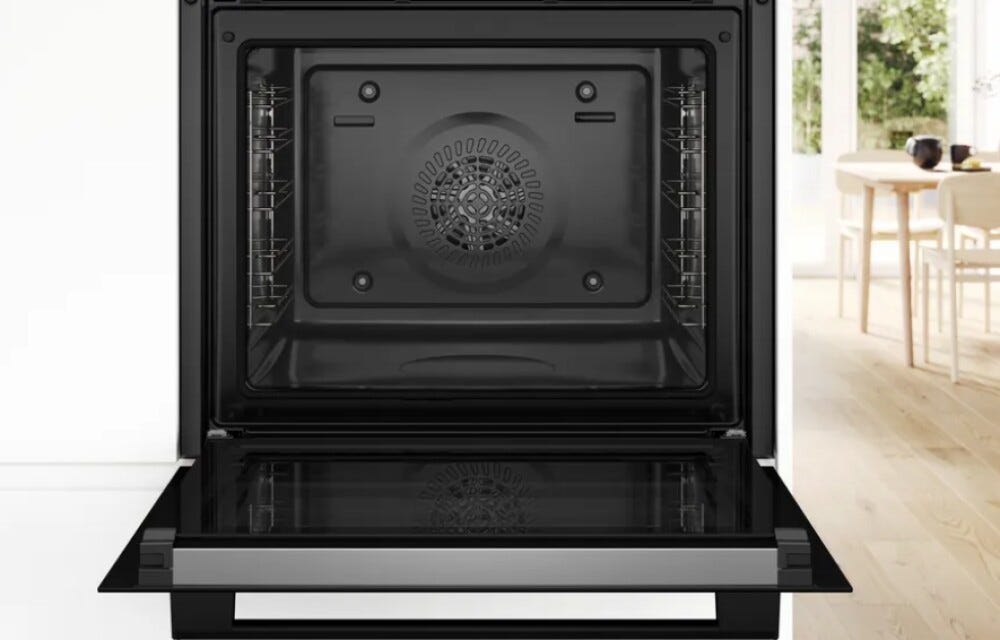 Bosch HQA272BB3 Serie 4 Forno a vapore pirolitico cm 59 - nero