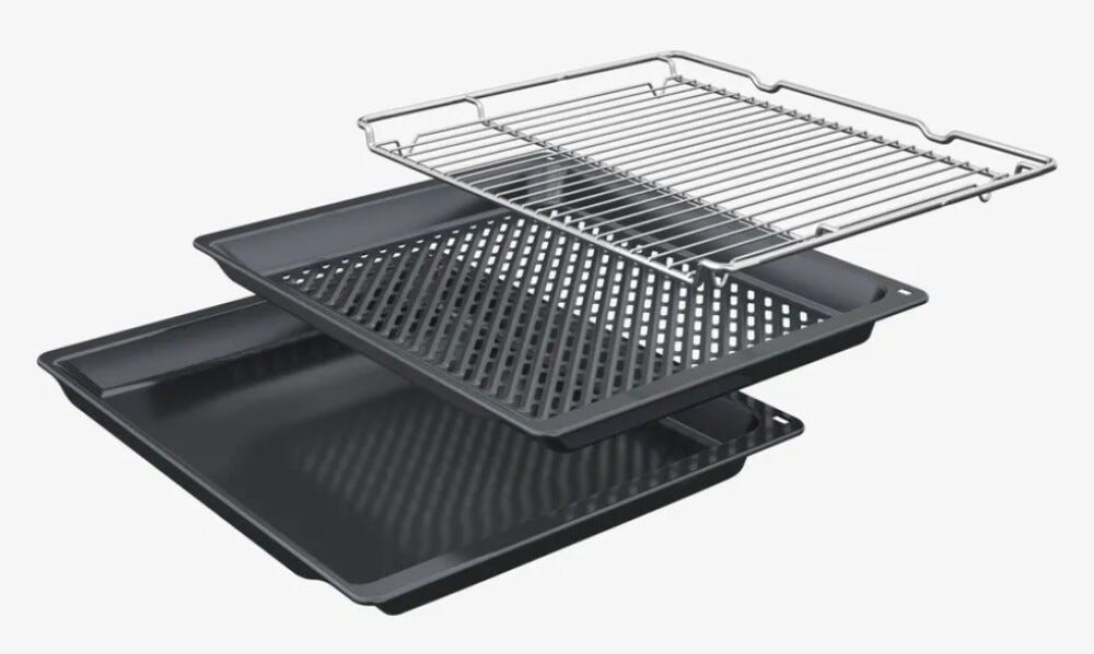 Bosch HQA272BB3 Serie 4 Forno a vapore pirolitico cm 59 - nero