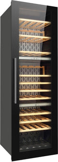 IP Industrie JG 108-6 ATV Easy Cantina vini da incasso cm. 56 h. 175 - 89 bottiglie - nero