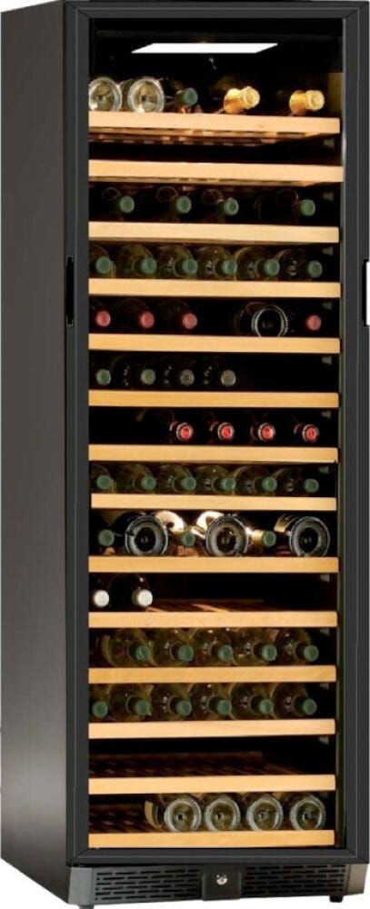 IP Industrie JG 166-6 ACF Easy Cantina vini a libera installazione cm. 60 h. 177 - 165 bottiglie - nero