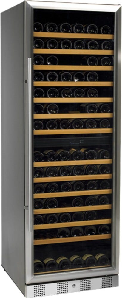 IP Industrie JG 166-6 ADX Easy Cantina vini a libera installazione cm. 60 h. 177 - 154 bottiglie - inox