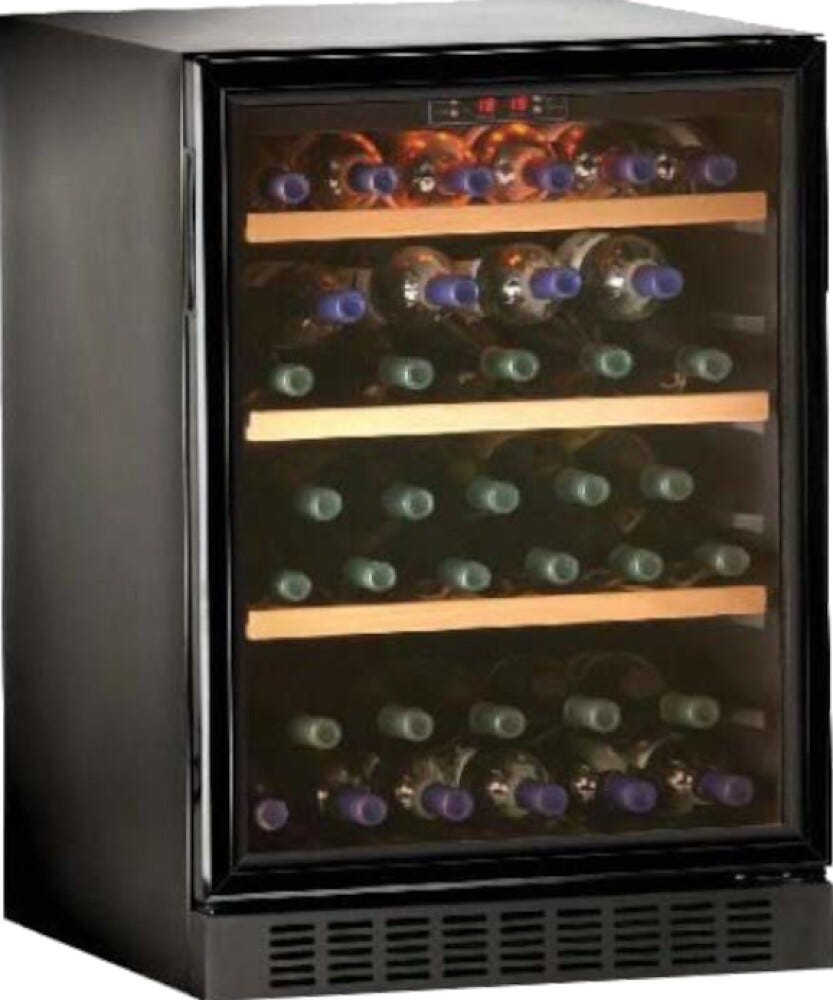 IP Industrie JG 45-6 ACF Easy Cantina vini a libera installazione cm. 60 h. 82 - 45 bottiglie - nero