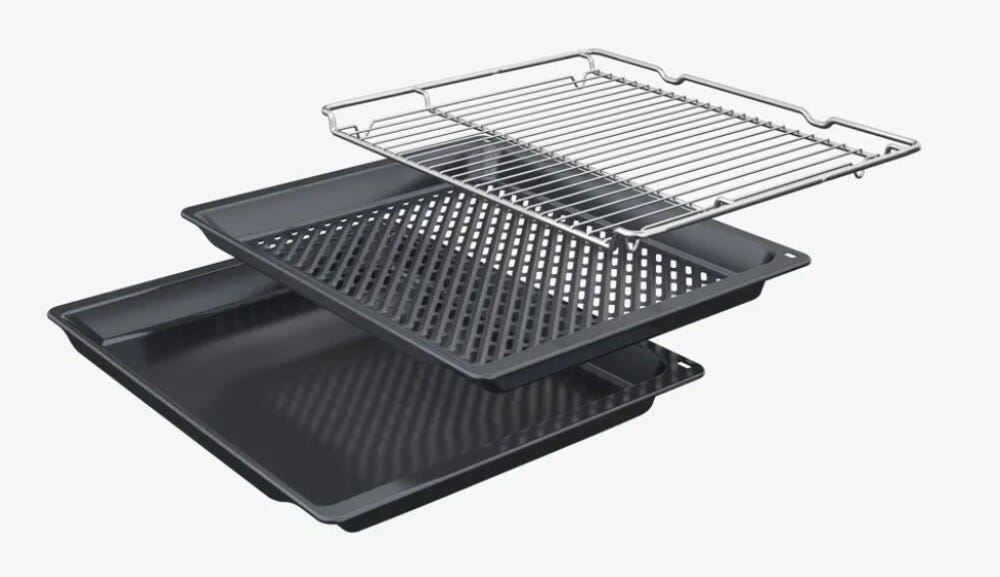 Bosch HRG272EB3 4 Forno a vapore pirolitico cm 59 - nero
