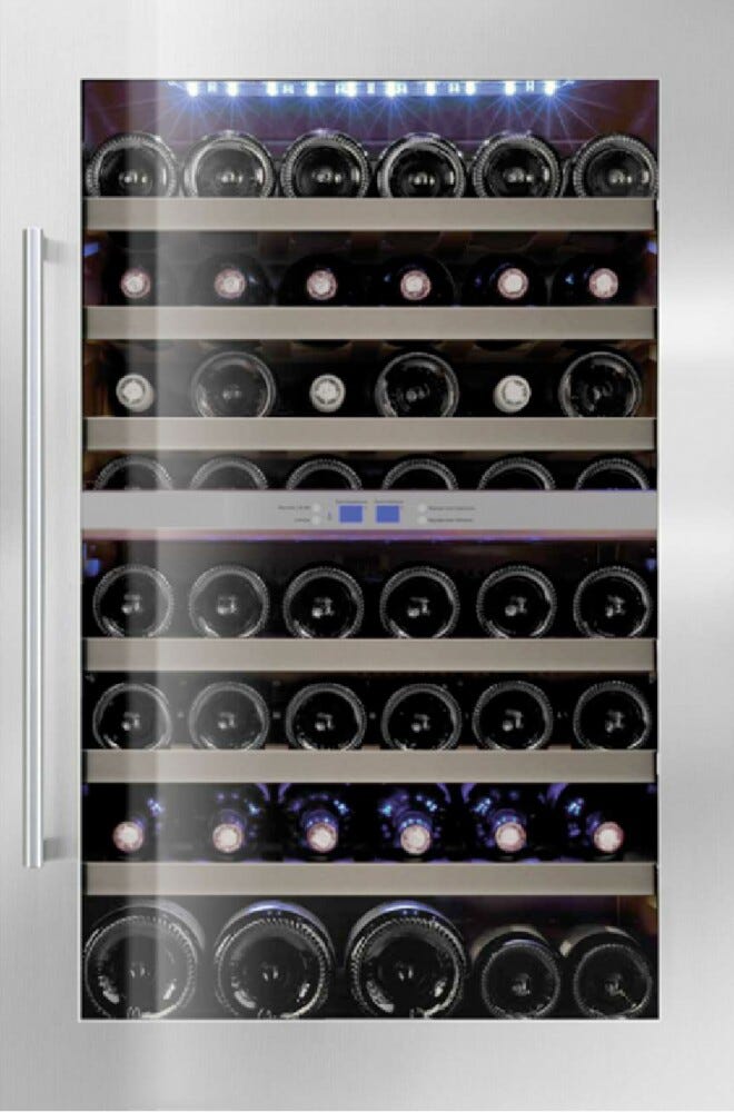 IP Industrie JG 48-6 ADX Easy Cantina vini da incasso cm. 56 h. 87 - 42 bottiglie - inox