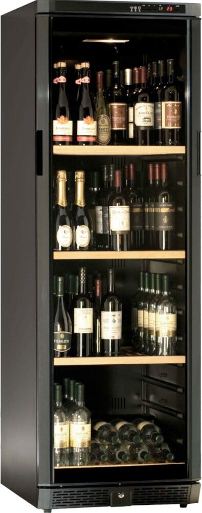 IP Industrie JGL 166-6 ACF Easy Cantina vini a libera installazione cm. 60 h. 177 - 165 bottiglie - nero