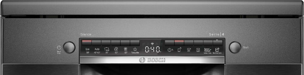 Bosch SMS4HVC03E 4 Lavastoviglie libera installazione cm 60 - 14 coperti - inox spazzolato antimpronta