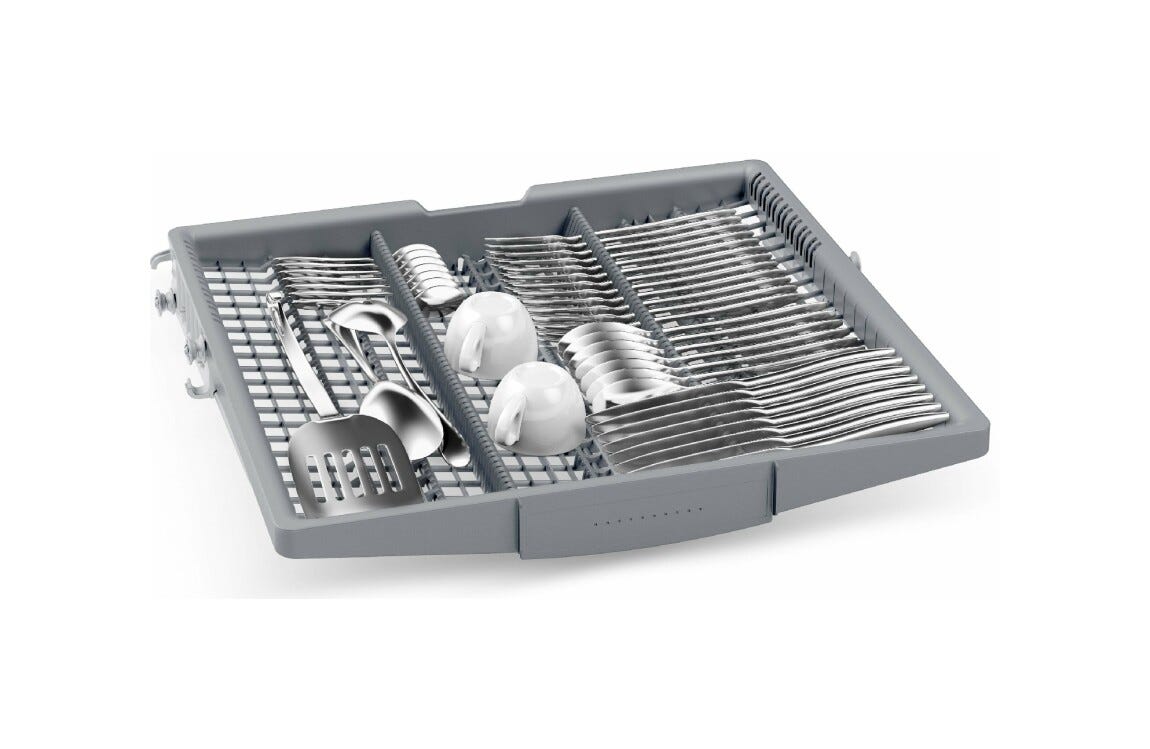 Bosch SMS4HVC03E 4 Lavastoviglie libera installazione cm 60 - 14 coperti - inox spazzolato antimpronta