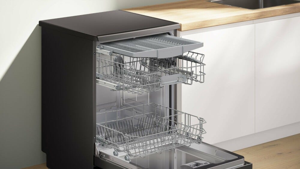Bosch SMS4HVC03E 4 Lavastoviglie libera installazione cm 60 - 14 coperti - inox spazzolato antimpronta