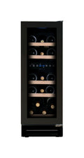 Dunavox DAUF-17.58DBH FLOW-17H Cantina vini da incasso cm. 30 - 17 bottiglie - nero