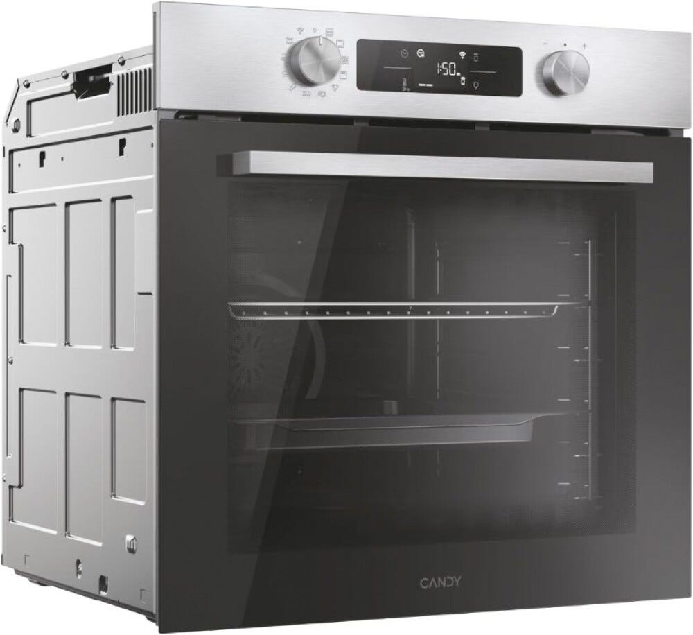 Candy CA6 N3B3HTX Bake 800 Forno elettrico multifunzione cm. 60 - inox