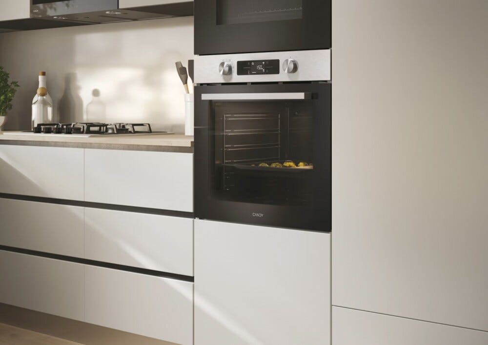 Candy CA6 N3B3HTX Bake 800 Forno elettrico multifunzione cm. 60 - inox