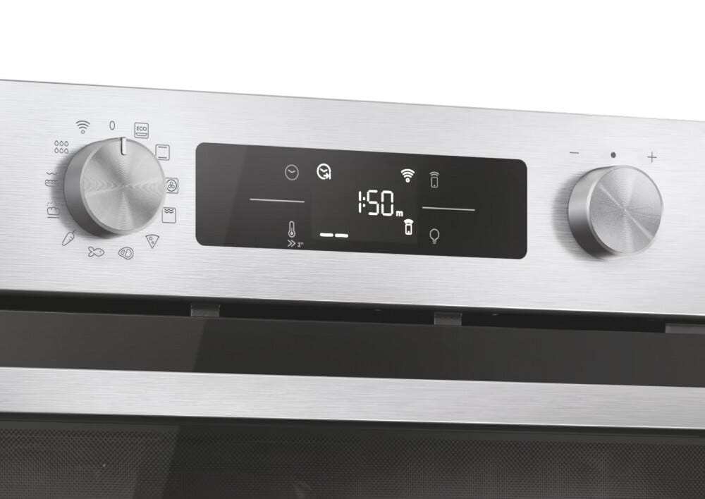 Candy CA6 N3B3HTX Bake 800 Forno elettrico multifunzione cm. 60 - inox