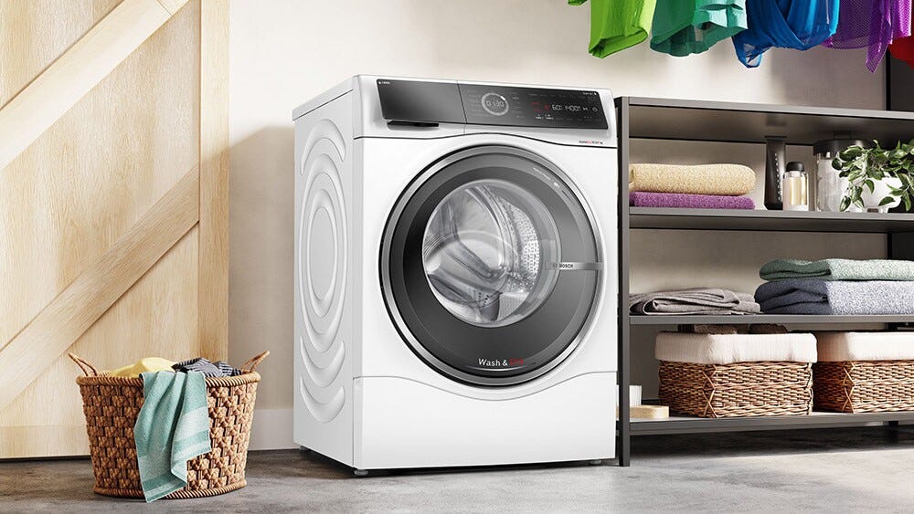Bosch WNC254A0IT 8 Lavasciuga cm. 60 - lavaggio 10.5 kg - asciugatura 6 kg - bianco